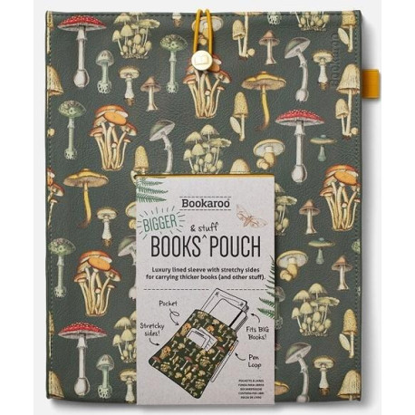 Bookaroo Books &amp; Stuff etui na książkę Grzyby