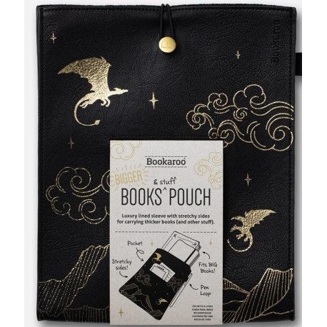 Bookaroo Books &amp; Stuff etui na książkę Smok
