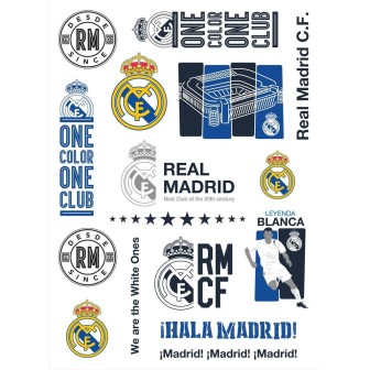Tatuaże wodne RM-11 Real Madrid ASTRA