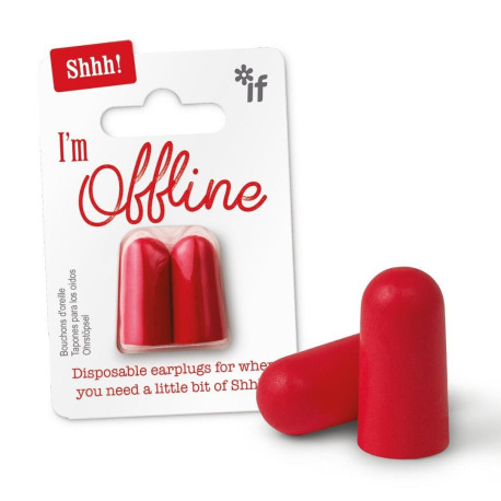 Shhh! Zatyczki do uszu - I'm Offline