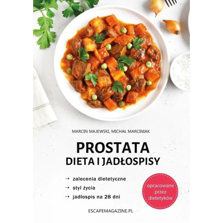 Prostata. Dieta i jadłospisy