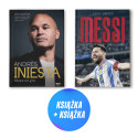 (Wysyłka ok. 13.05.) Andres Iniesta. Głowa też gra + Messi. Historia chłopca (2x książka)