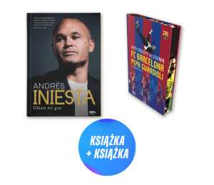 Andres Iniesta. Głowa też gra + Kiedy staliśmy się legendą (2x książka)