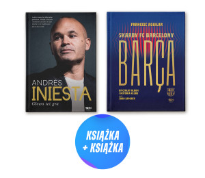 Andres Iniesta. Głowa też gra + Barca. Skarby FC Barcelony (2x książka)