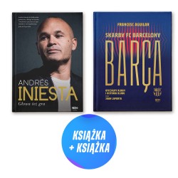 Andres Iniesta. Głowa też gra + Barca. Skarby FC Barcelony (2x książka)