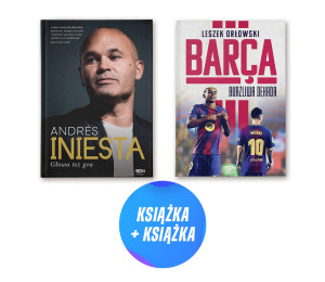 Andres Iniesta. Głowa też gra + Barca. Skarby FC Barcelony (2x książka)