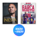 (Wysyłka ok. 13.05.) Andres Iniesta. Głowa też gra + Barca. Burzliwa dekada (2x książka)