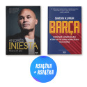 (Wysyłka ok. 13.05.) Andres Iniesta. Głowa też gra + Barca. Powstanie i upadek klubu (2x książka)