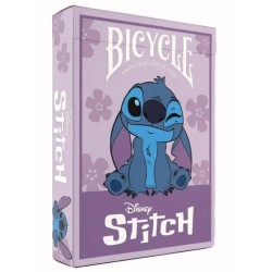 Karty Bicycle Disney Stitch Purple