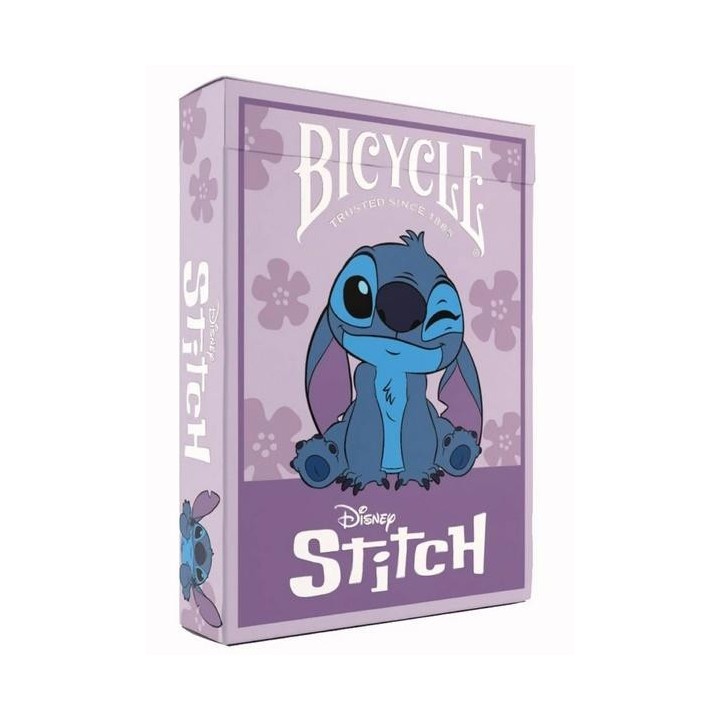 Karty Bicycle Disney Stitch Purple