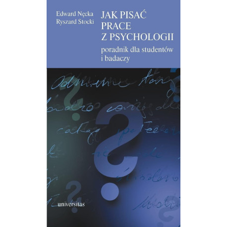 Jak pisać prace z psychologii