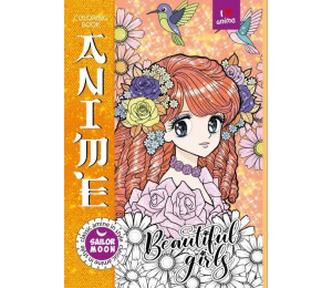 Fresh Kolorowanka A4 Anime żółta