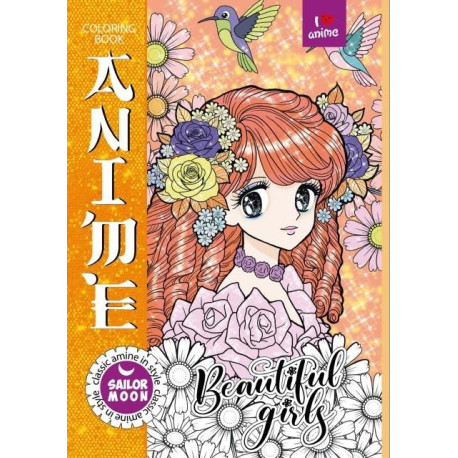 Fresh Kolorowanka A4 Anime żółta