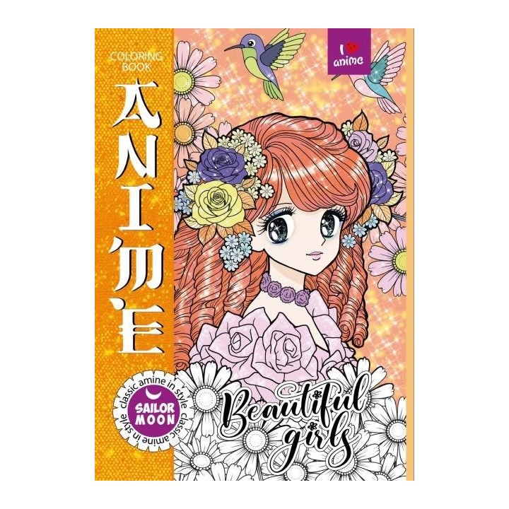 Fresh Kolorowanka A4 Anime żółta