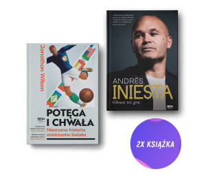 Potęga i chwała. Nieznana historia mistrzostw świata + Andres Iniesta (2x książka)