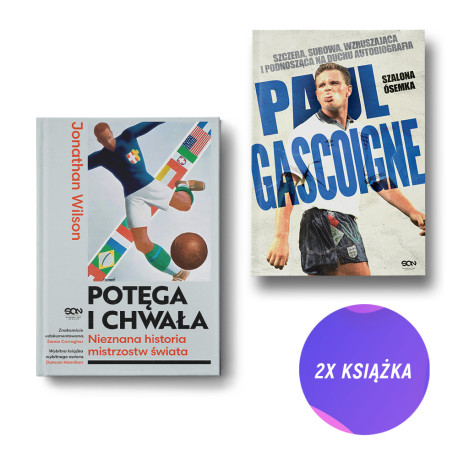 Potęga i chwała. Nieznana historia mistrzostw świata + Andres Iniesta (2x książka)