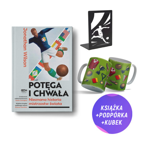 Potęga i chwała. Nieznana historia mistrzostw świata (książka + kubek Gool! + podpórka do książek)