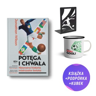 Potęga i chwała. Nieznana historia mistrzostw świata (książka + kubek Gool! + podpórka do książek)