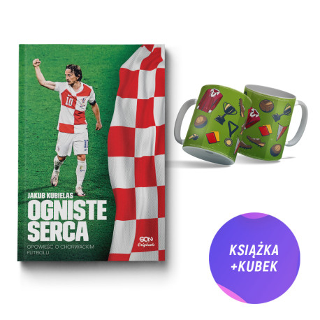  Ogniste serca. Opowieść o chorwackim futbolu (książka + kubek piłkarski Gool!)