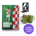 (Wysyłka 27.05.)  Bookbox: Ogniste serca (książka + podpórka piłkarska + kubek)