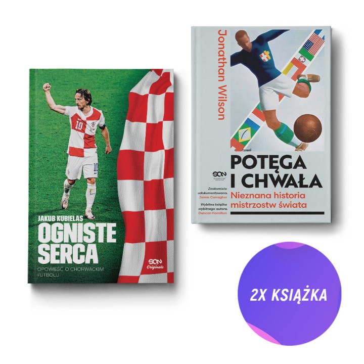 Ogniste serca. Opowieść o chorwackim futbolu + Potęga i chwała (2x książka)