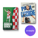 (Wysyłka 27.05.) Ogniste serca + Paul Gascoigne (2x książka)