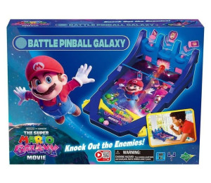Super Mario Galaxy Movie Battle Pinball Game