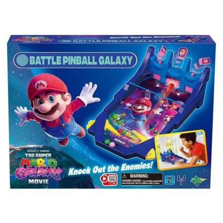 Super Mario Galaxy Movie Battle Pinball Game