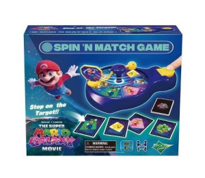 Super Mario Galaxy Movie Spin'n Match Game