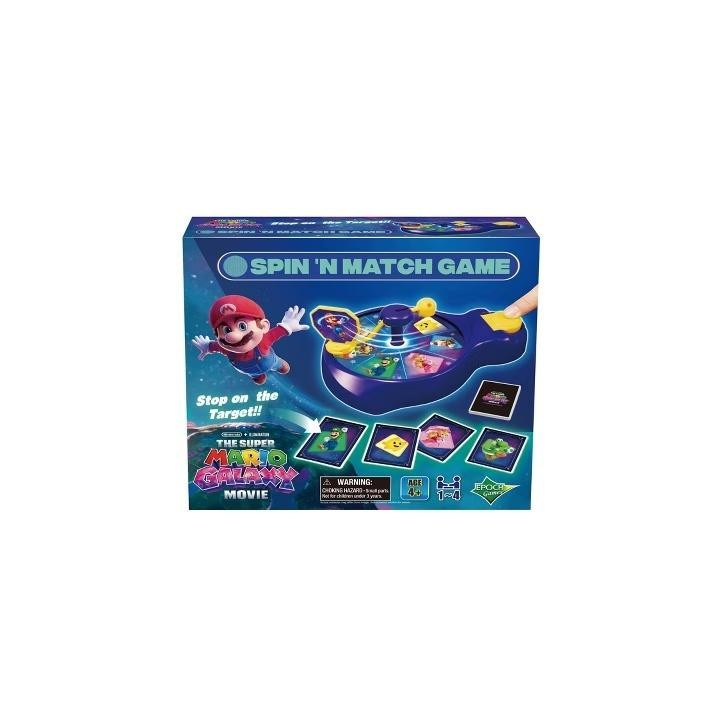 Super Mario Galaxy Movie Spin'n Match Game