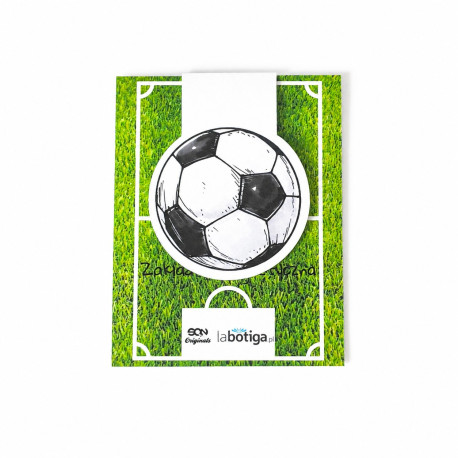 Zakładka magnetyczna (8x8 cm) piłka nożna piłkarska mundial