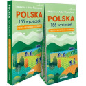 Polska. 155 wycieczek. Pieszo, rowerem, kajakiem