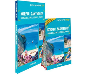 Korfu i Zakynthos light: przewodnik + mapa