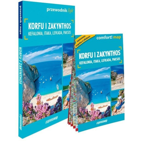 Korfu i Zakynthos light: przewodnik + mapa