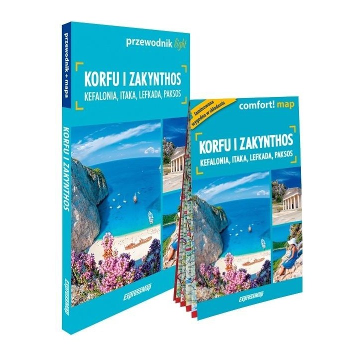 Korfu i Zakynthos light: przewodnik + mapa