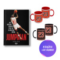 (Wysyłka ok. 18.06.) Jumpman (książka + kubek koszykarski czarny + kubek koszykarski czerwony + zakładka gratis)