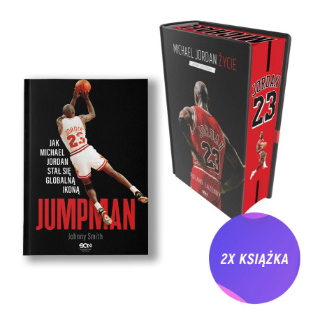 Jumpman. Jak Michael Jordan stał się globalną ikoną + Michael Jordan (2x książka + zakładka gratis)