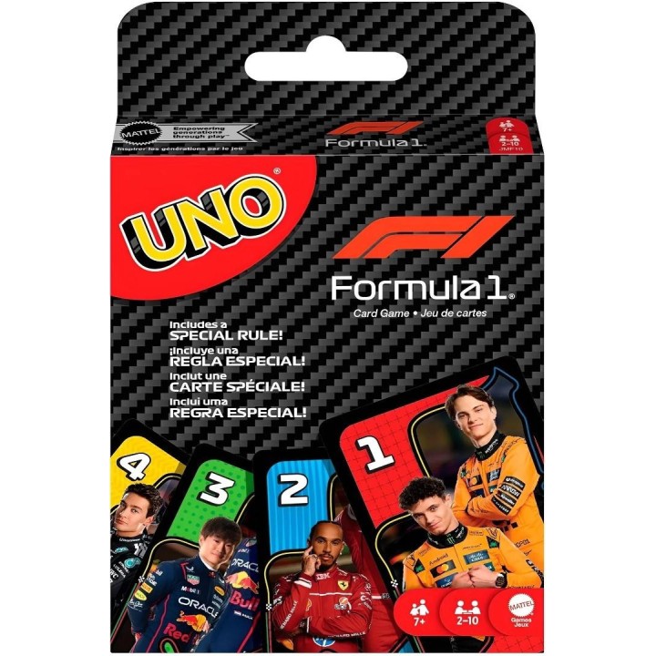 UNO Formuła 1 Gra karciana