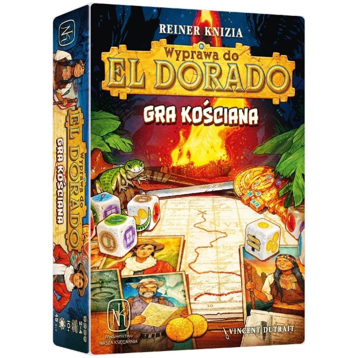 Wyprawa do El Dorado - gra kościana
