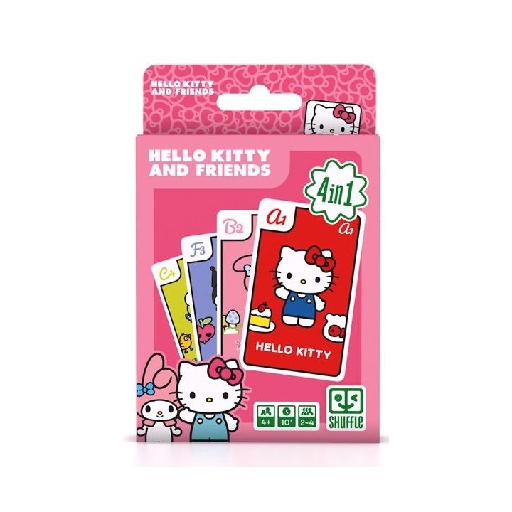 Shuffle Hello Kitty 4w1 CARTAMUNDI