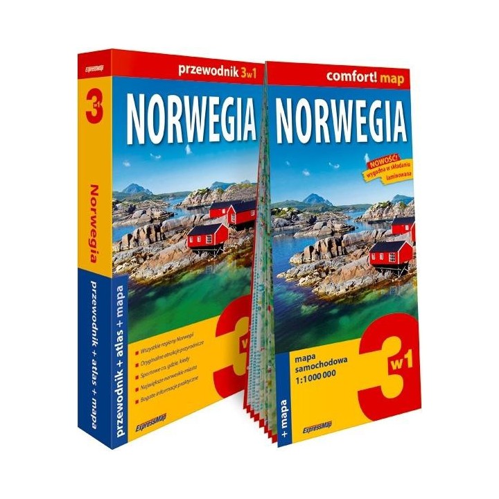 Norwegia - Zestaw Przewodnikowy 3w1 2026