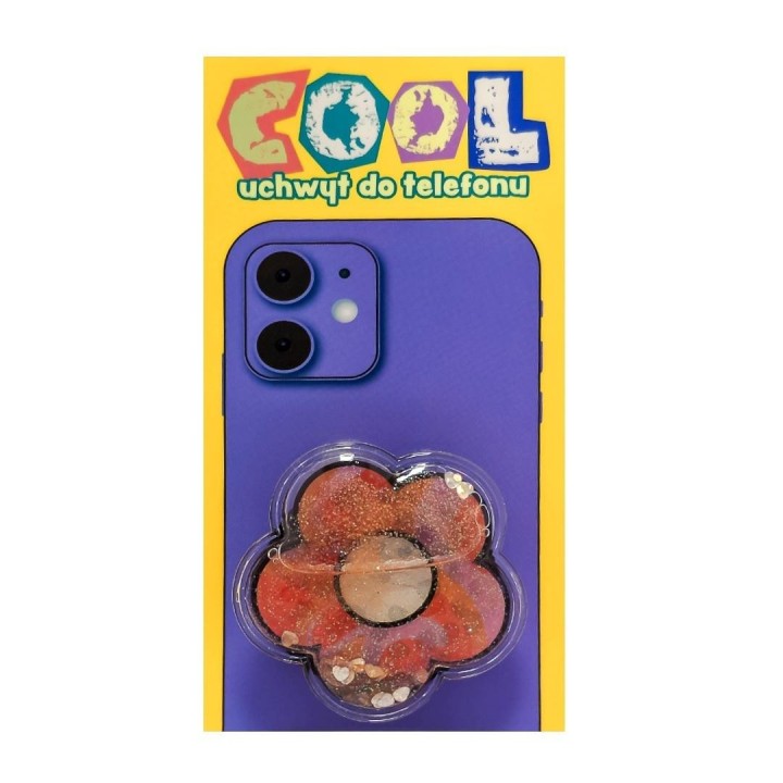 Uchwyt do telefonu cool. Kwiatek