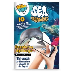 Tatuaże dla dzieci AR Sea Creatures