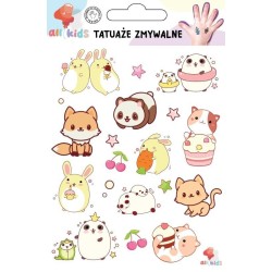 Tatuaże zmywalne dla dzieci Sweet kawaii cute