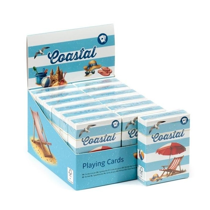 Talia kart do gry Coastal