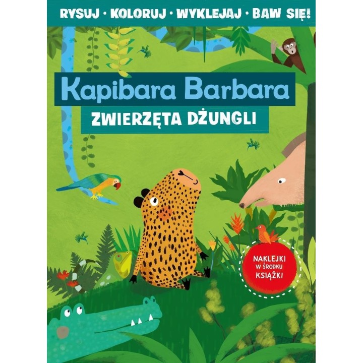 Kapibara Barbara. Książka z aktywnościami