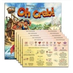 Oh Crab! pakiet językowy (edycja PL/EN/DE/ES)