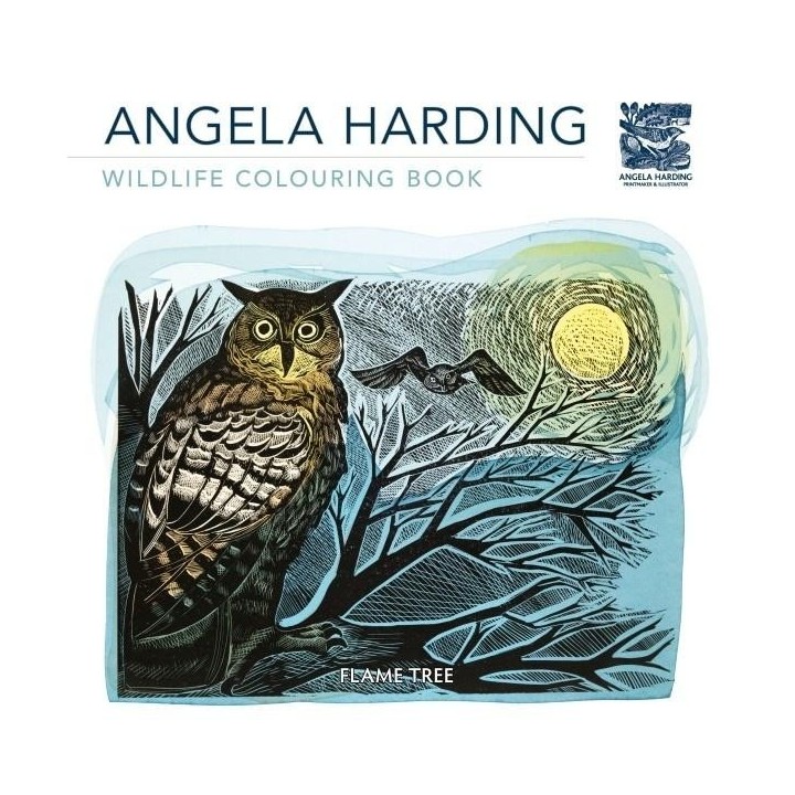 Kolorowanka Angela Harding Wildlife Colouring Book
