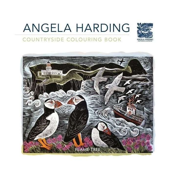 Kolorowanka Angela Harding Countryside Colouring