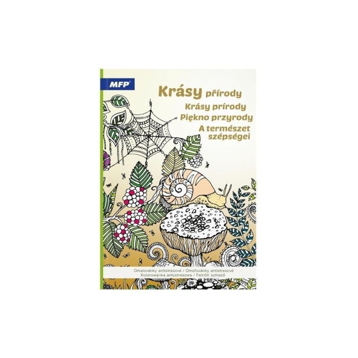Kolorowanka antystresowa piękno przyrody